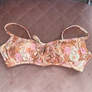 Off the shoulder bikini top